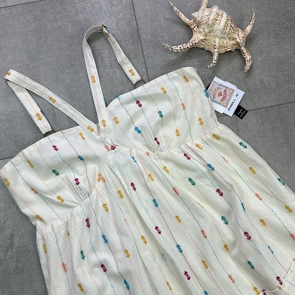🔆O’Neill🔆 IMARA DRESS VACATION CUTE MINI WHITE - Picture 6 of 15
